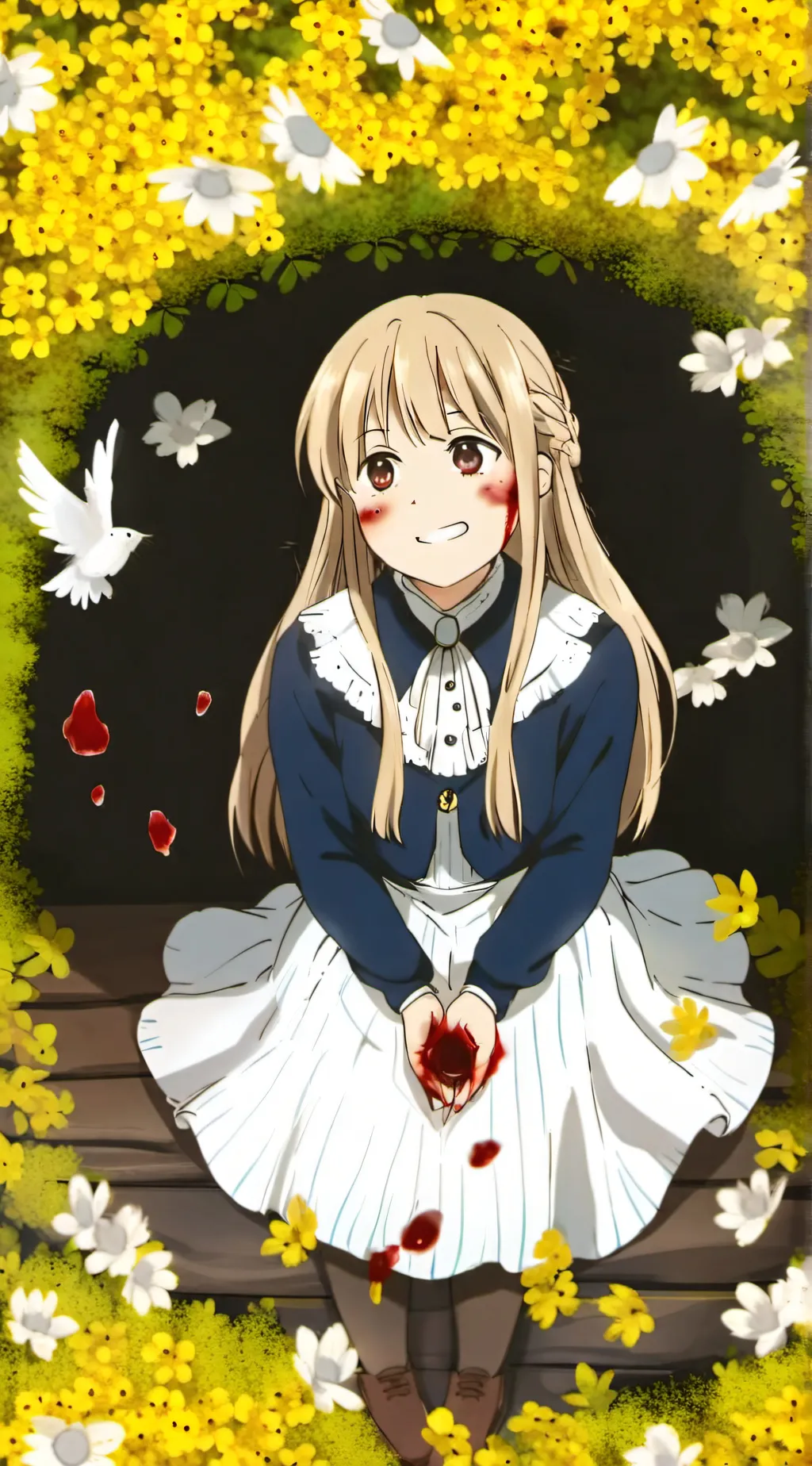 ai character: Toga background