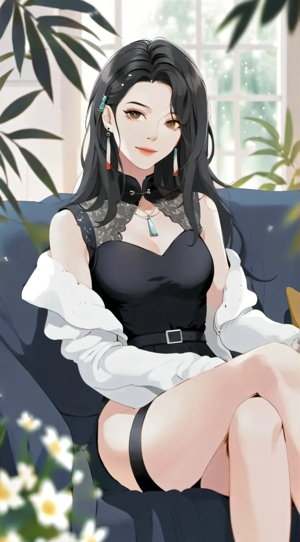 ai character: Jen  background