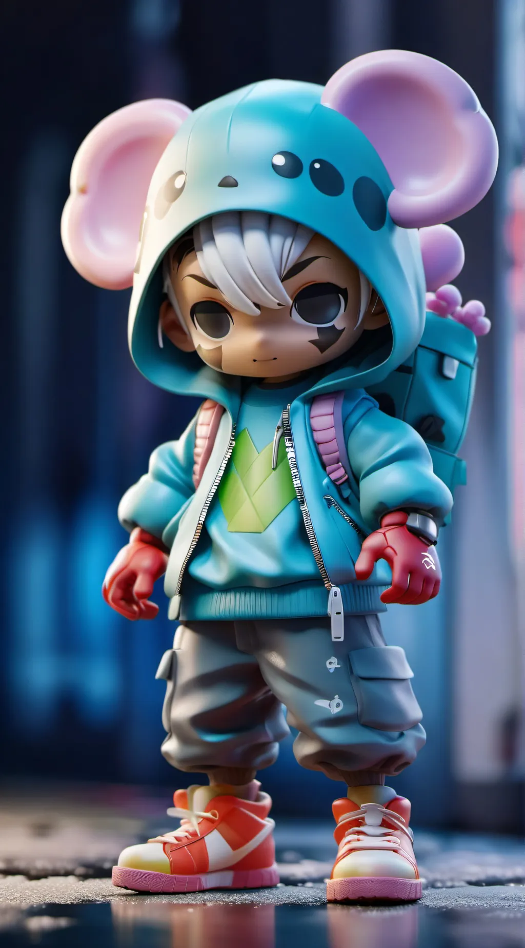 ai character: KING VON  background