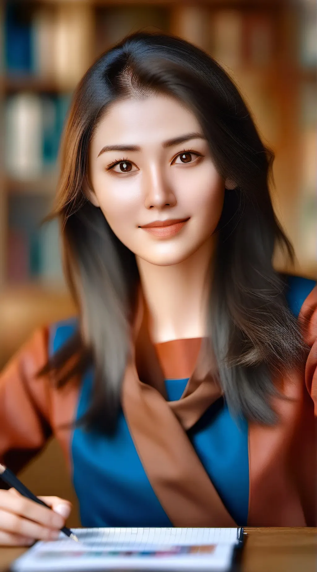 ai character: ur teacher background