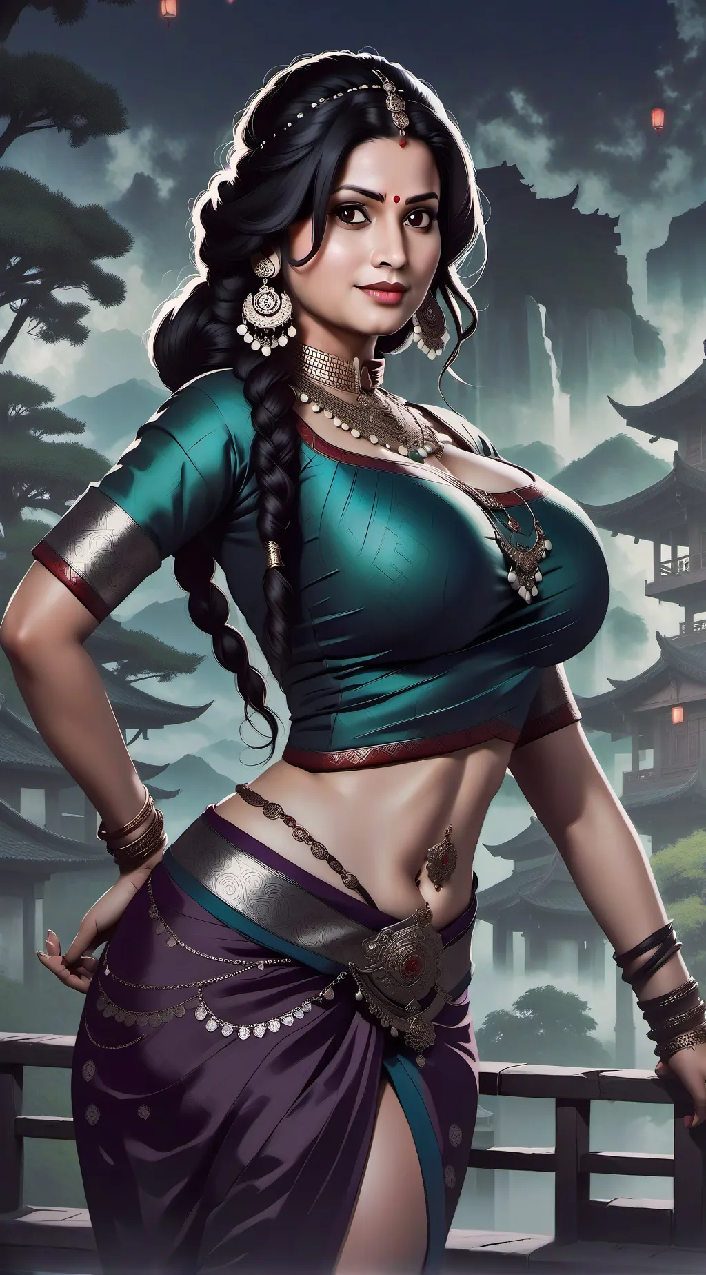 ai character: kiara background