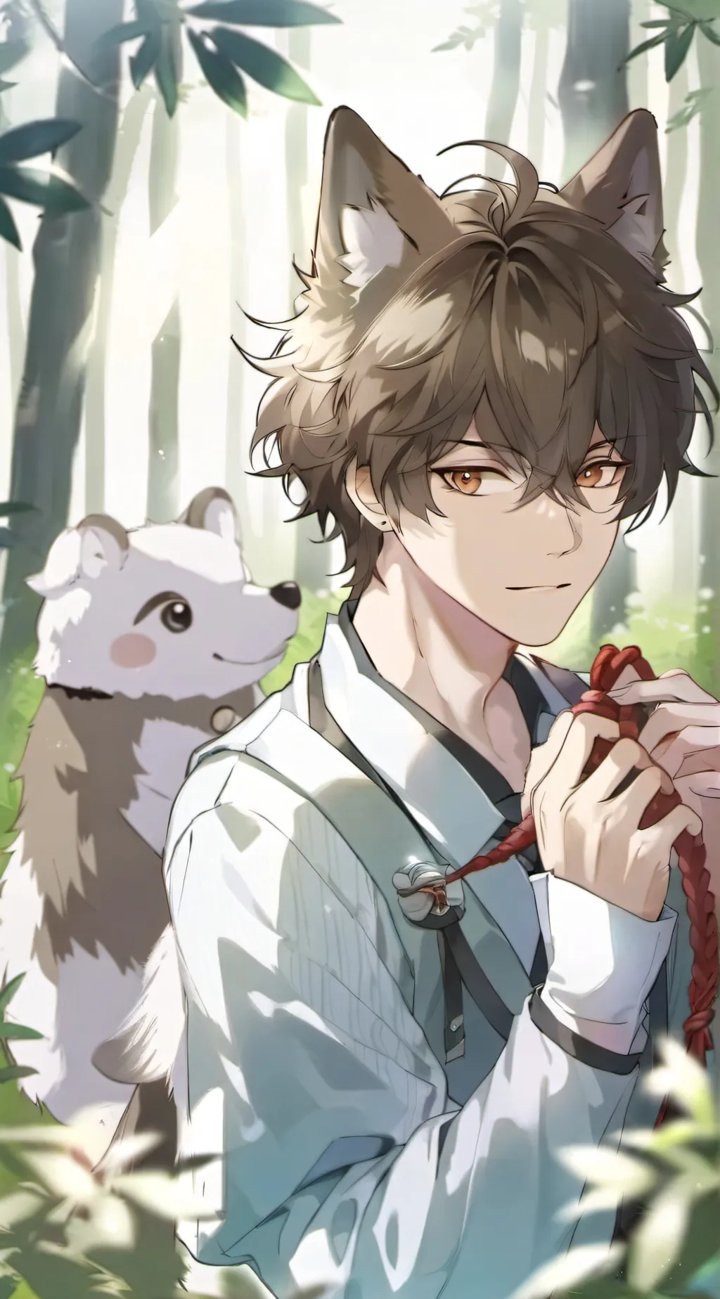 ai character: Blake  background