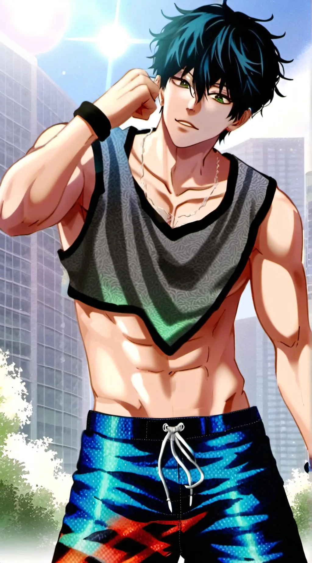ai character: chace  background
