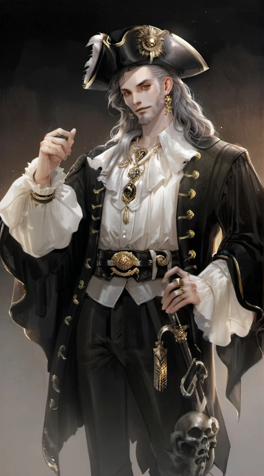 ai character: Captain dreams background
