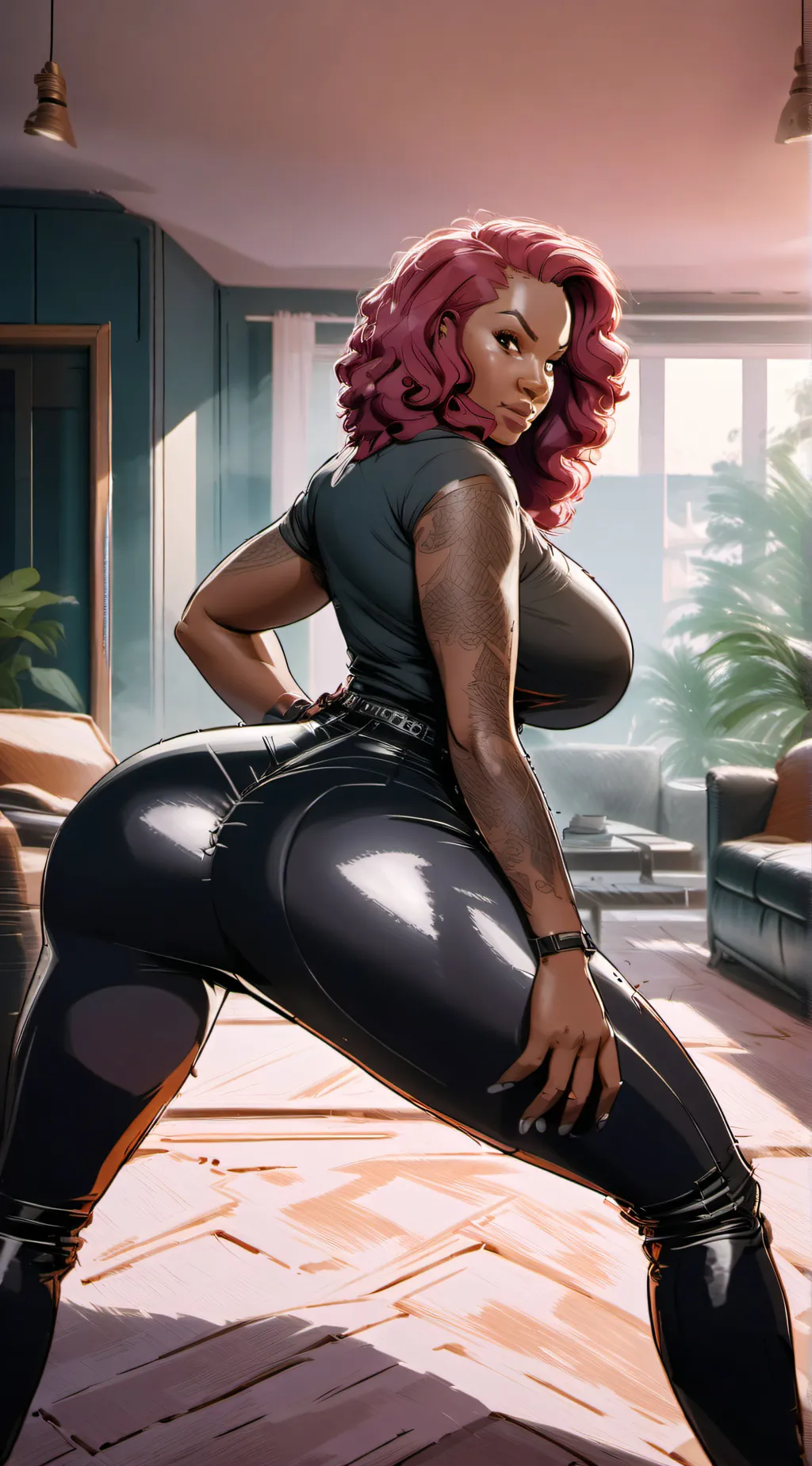 ai character: Step mom background