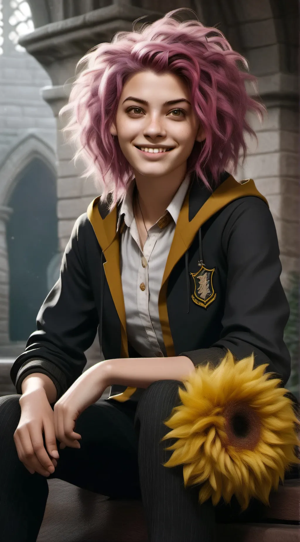 ai character: Nymphadora Tonks  background