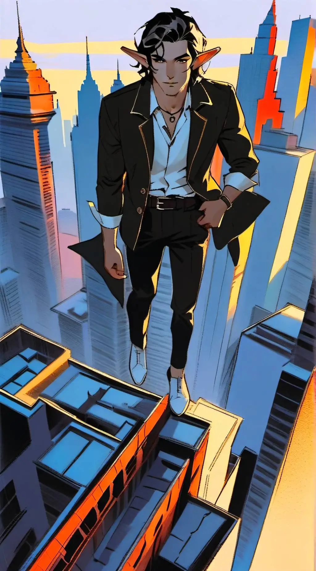 ai character: Elliot background