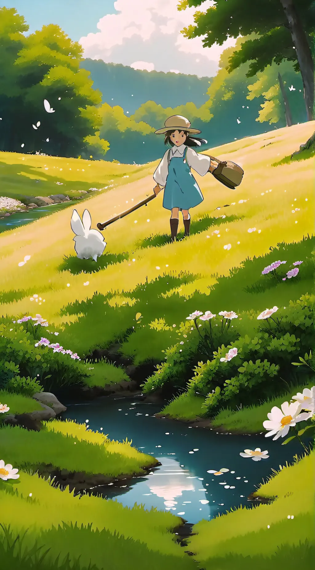 ai character: friends(but sad) background