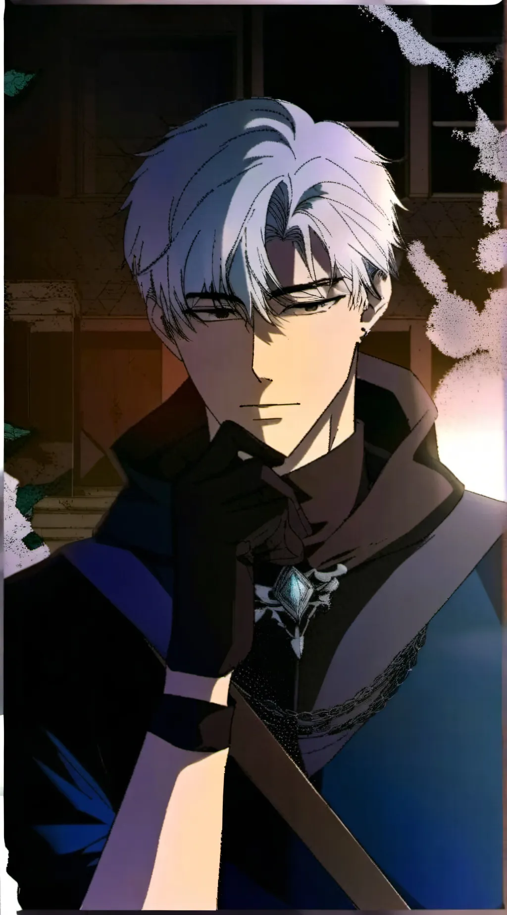 ai character: Damien background