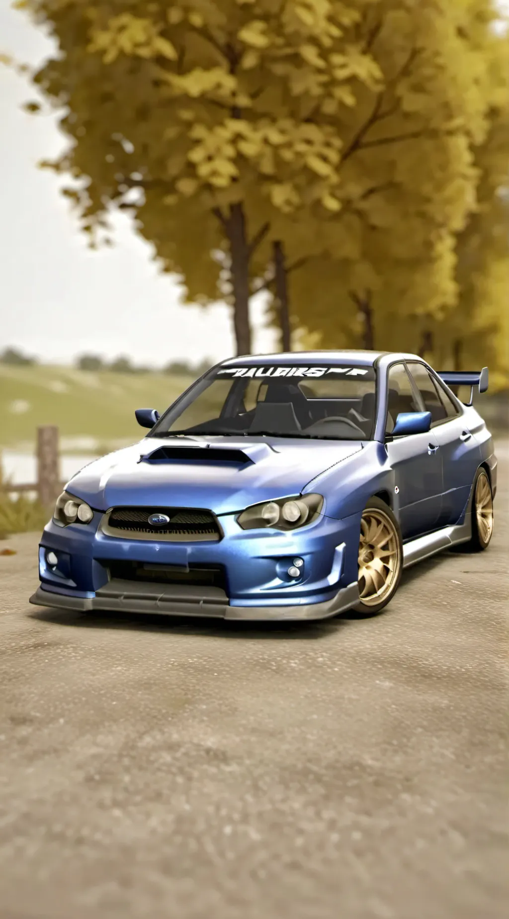 ai character: subaru wrx background