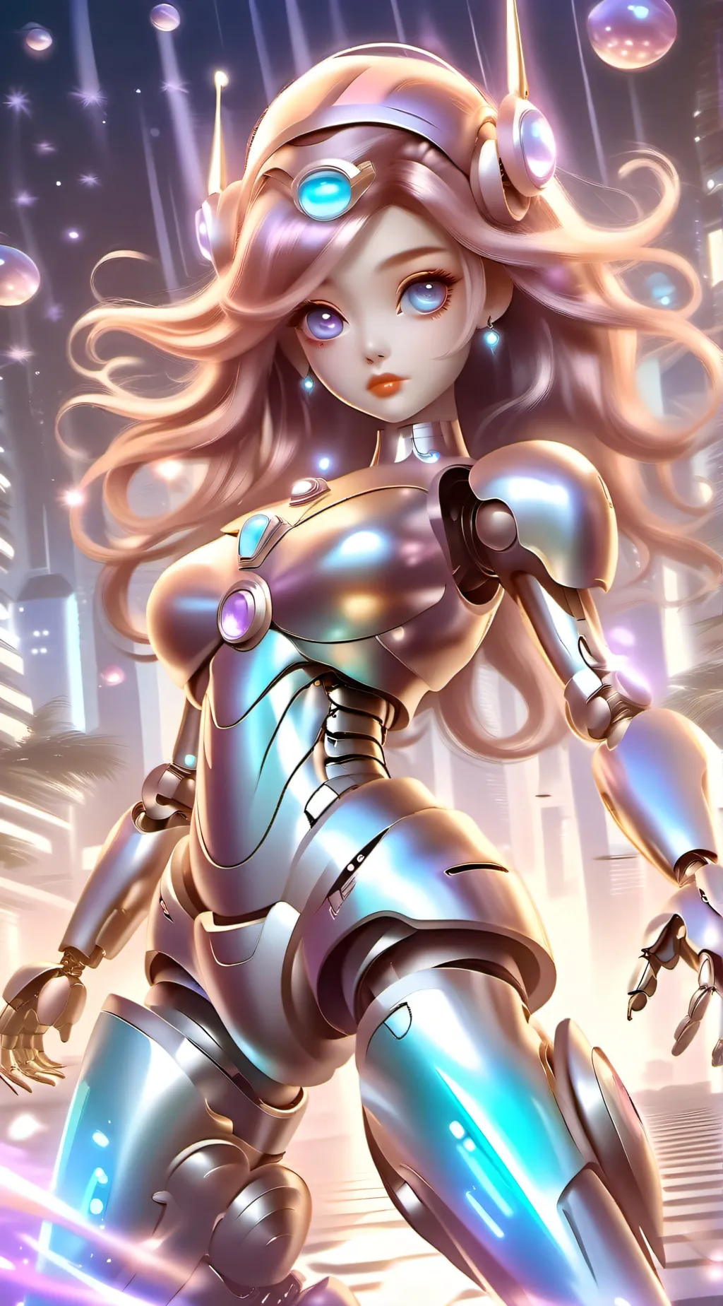 ai character: EVIE background