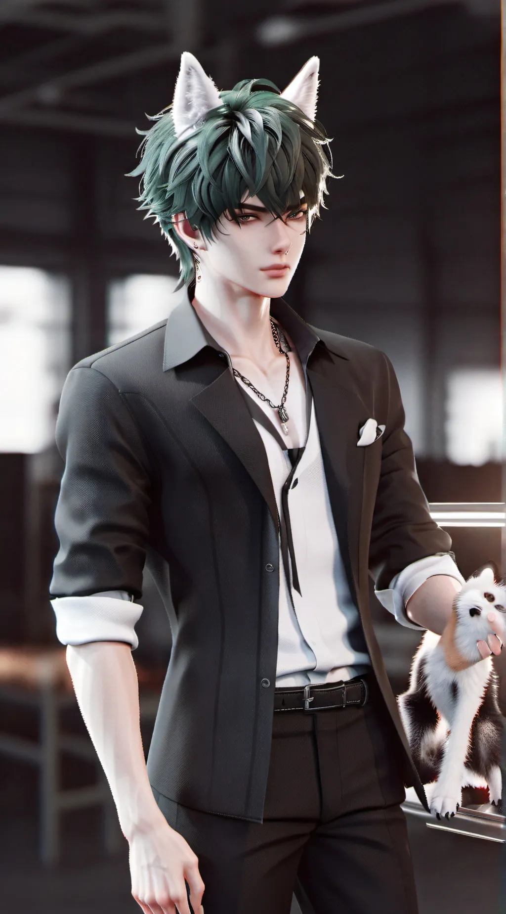 ai character: candy  background