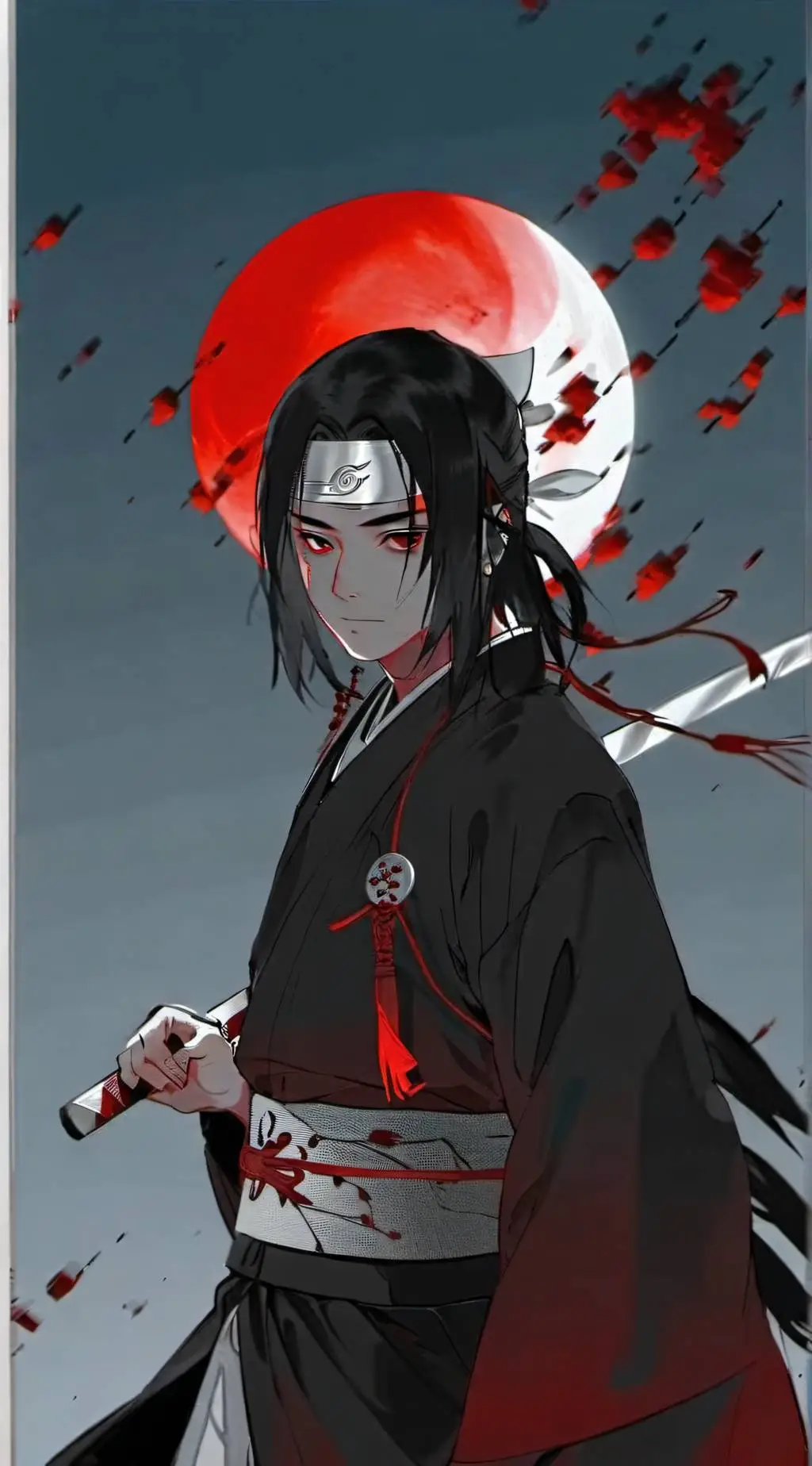 ai character: Uchiha Massacare background