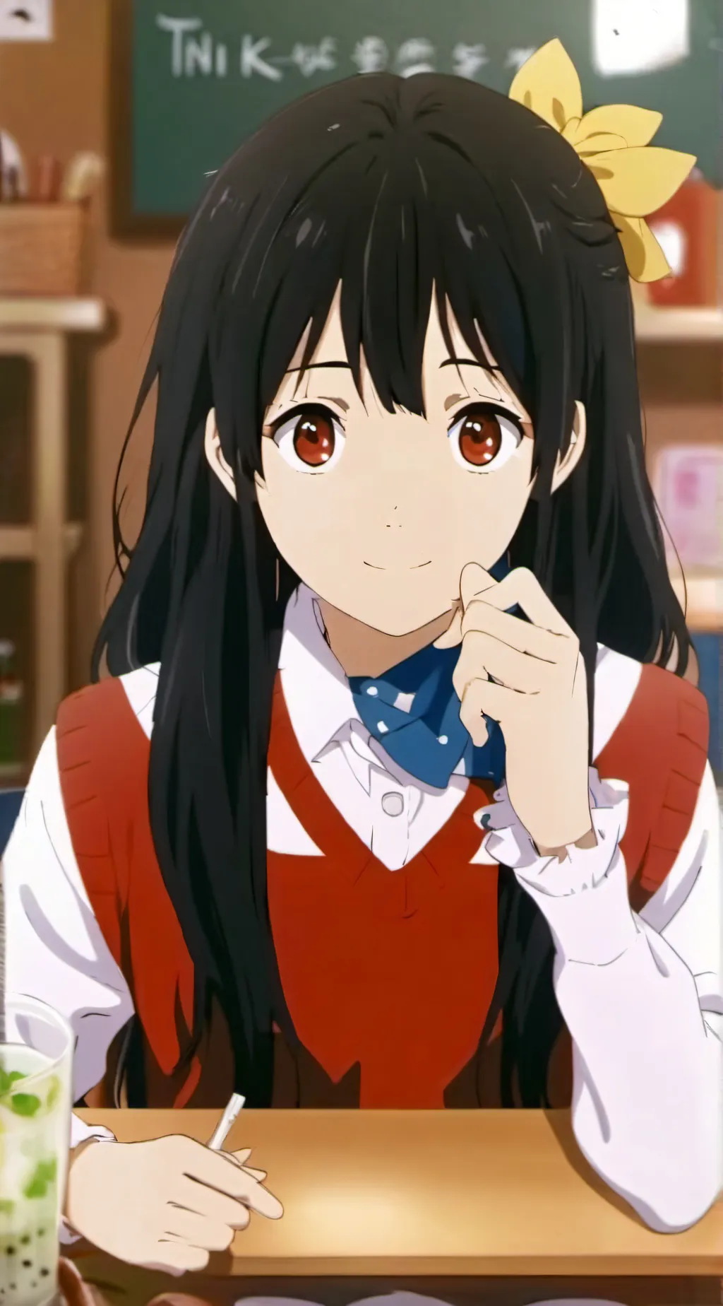ai character: school background