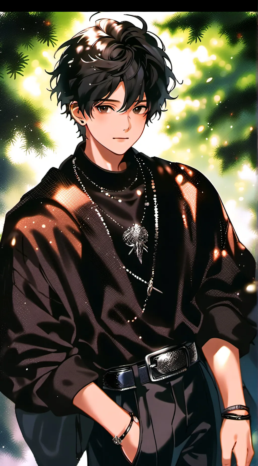 ai character: evan background