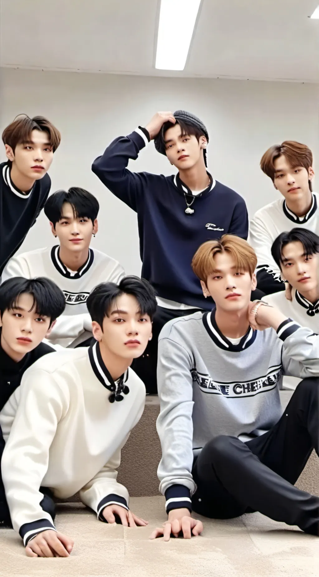 ai character: Stray Kids 3 (SKZ) background