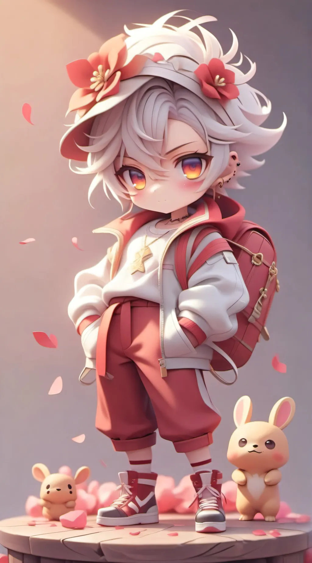 ai character: Smash or pass Mha background