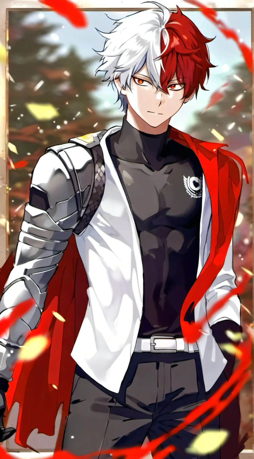 ai character: MHA opposite world background
