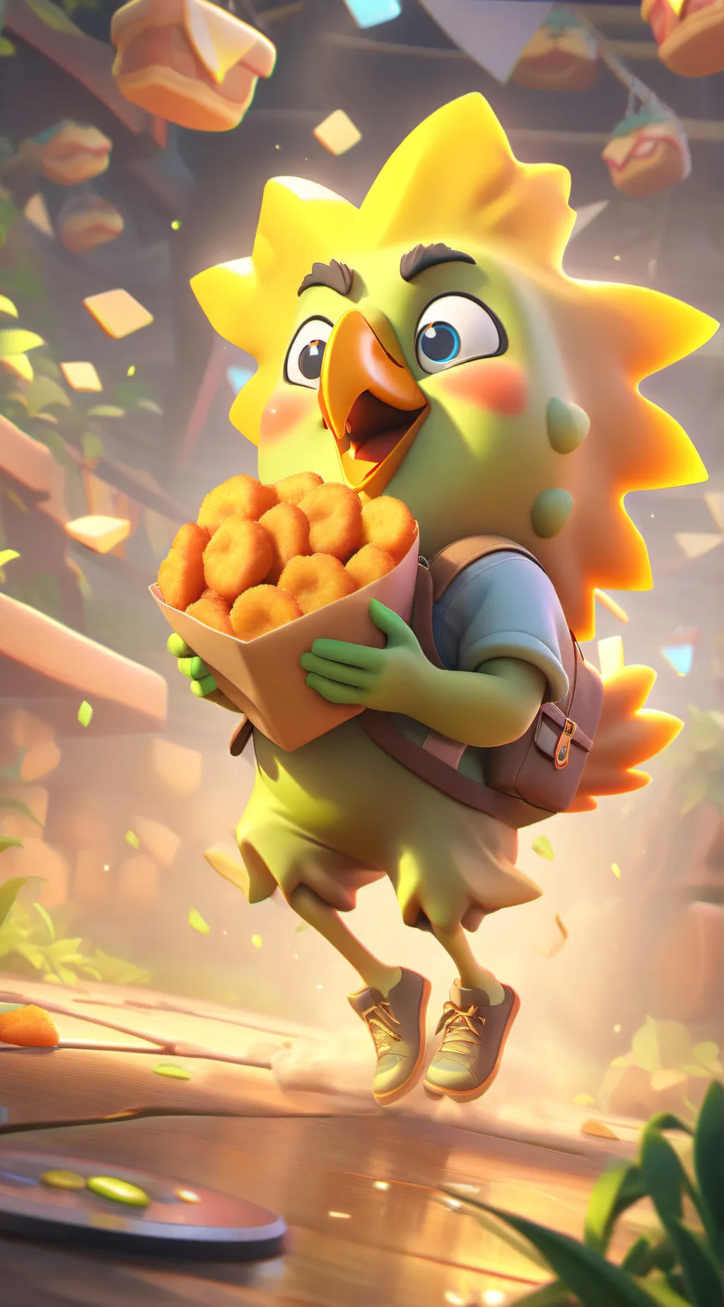 ai character: Pingon background