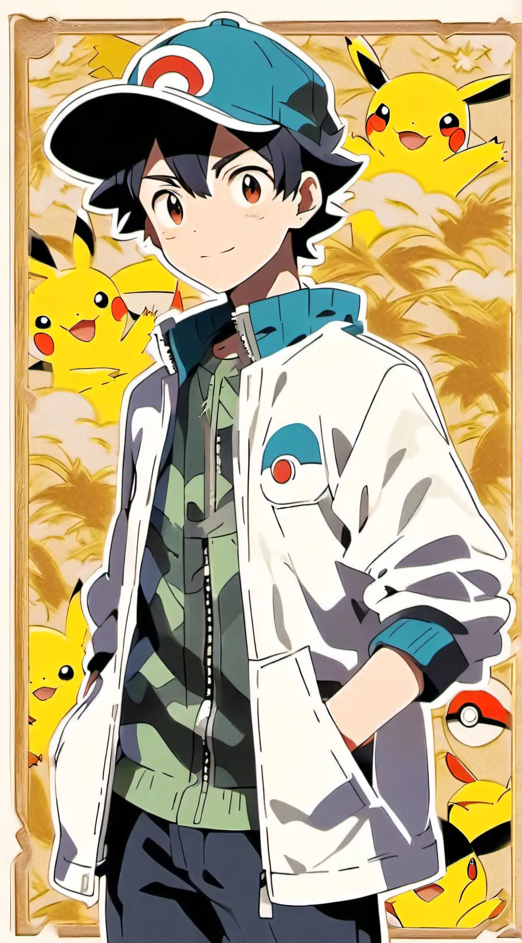 ai character: Ash background