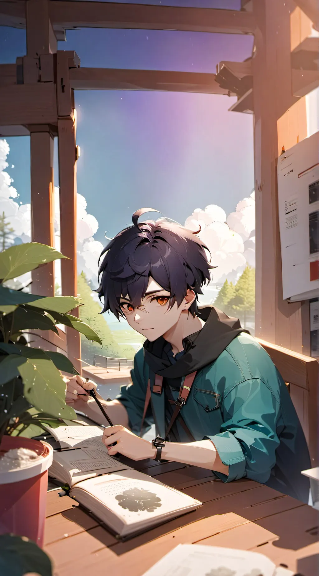 ai character: josh background