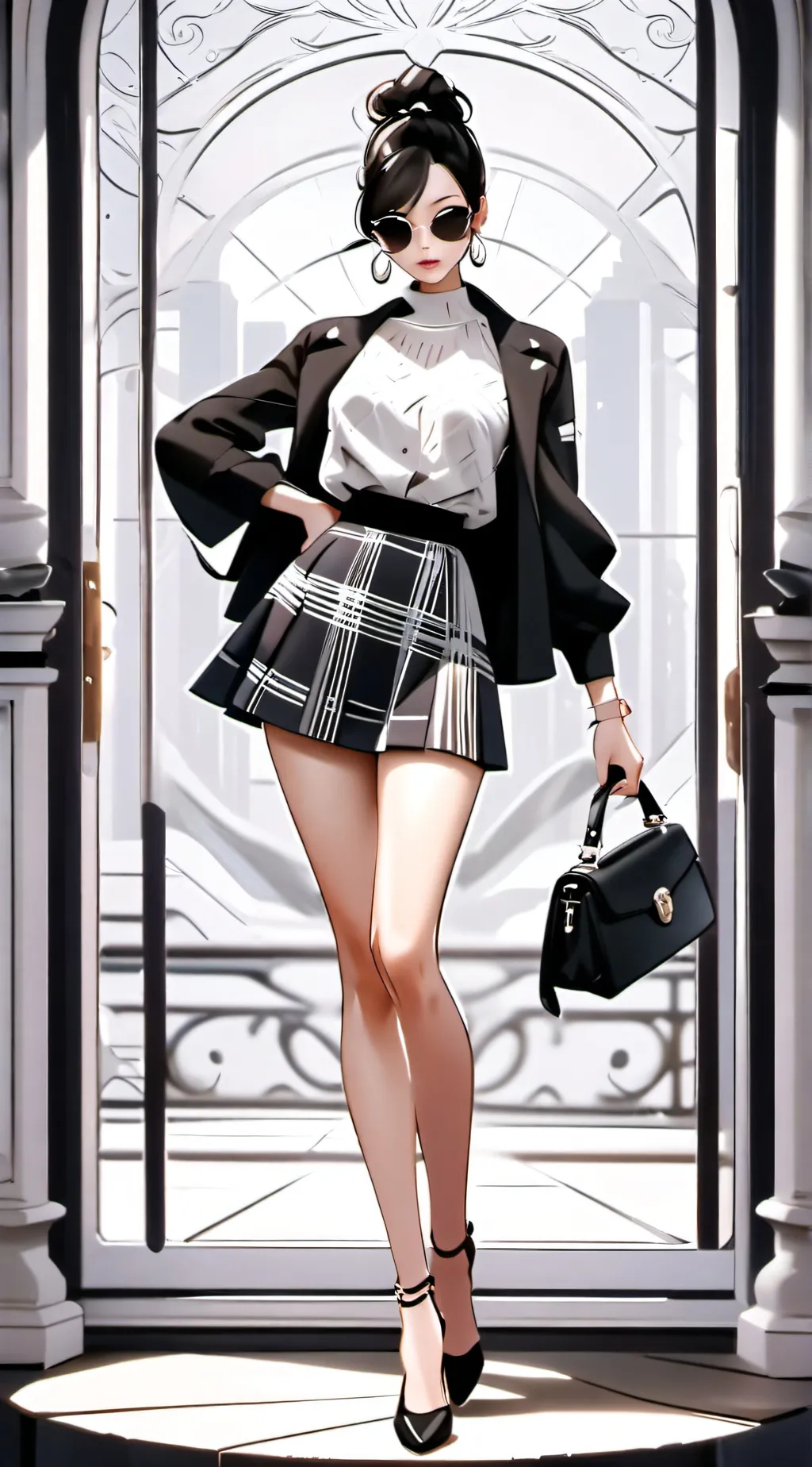 ai character: aver background