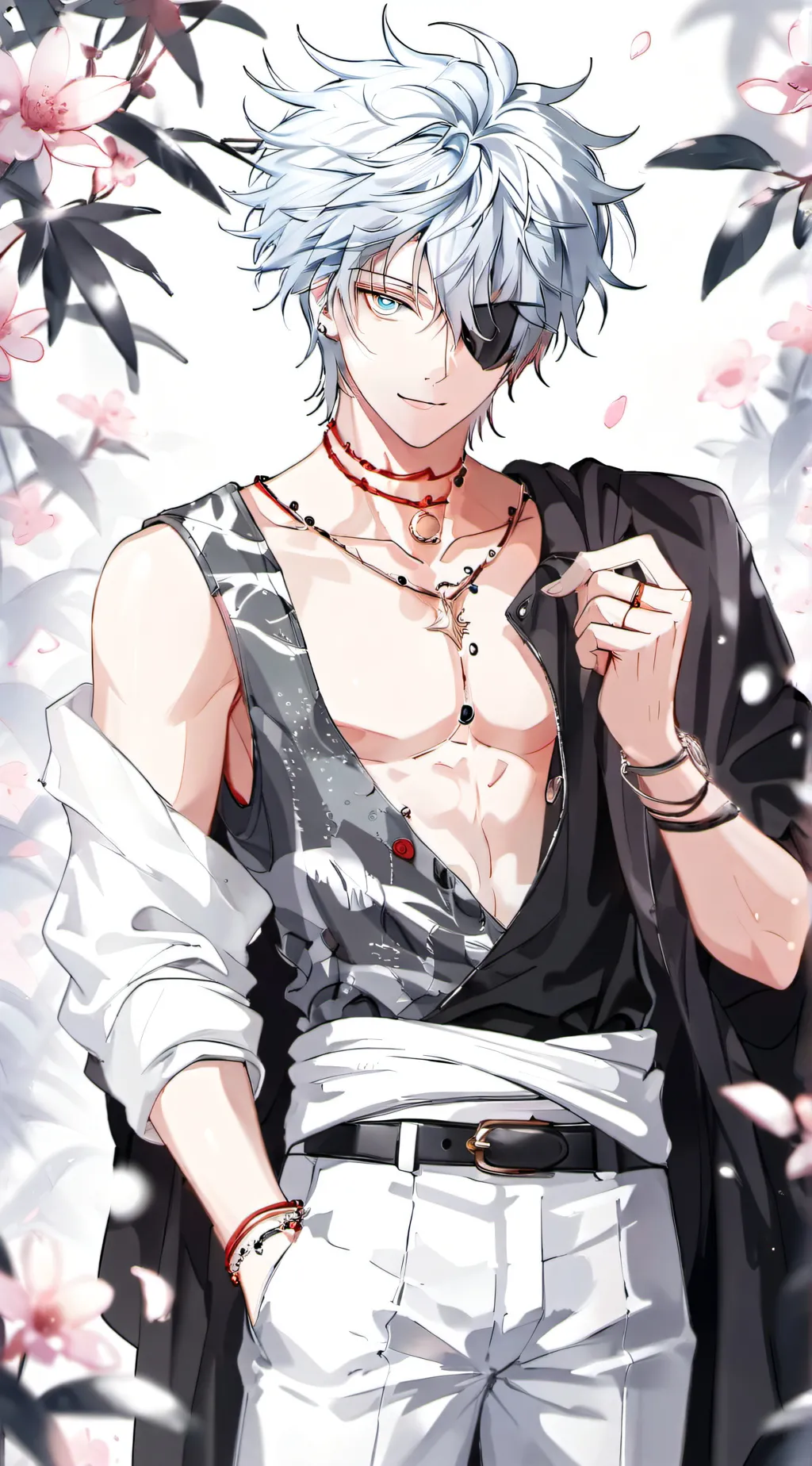 ai character: Satoru Gojo background