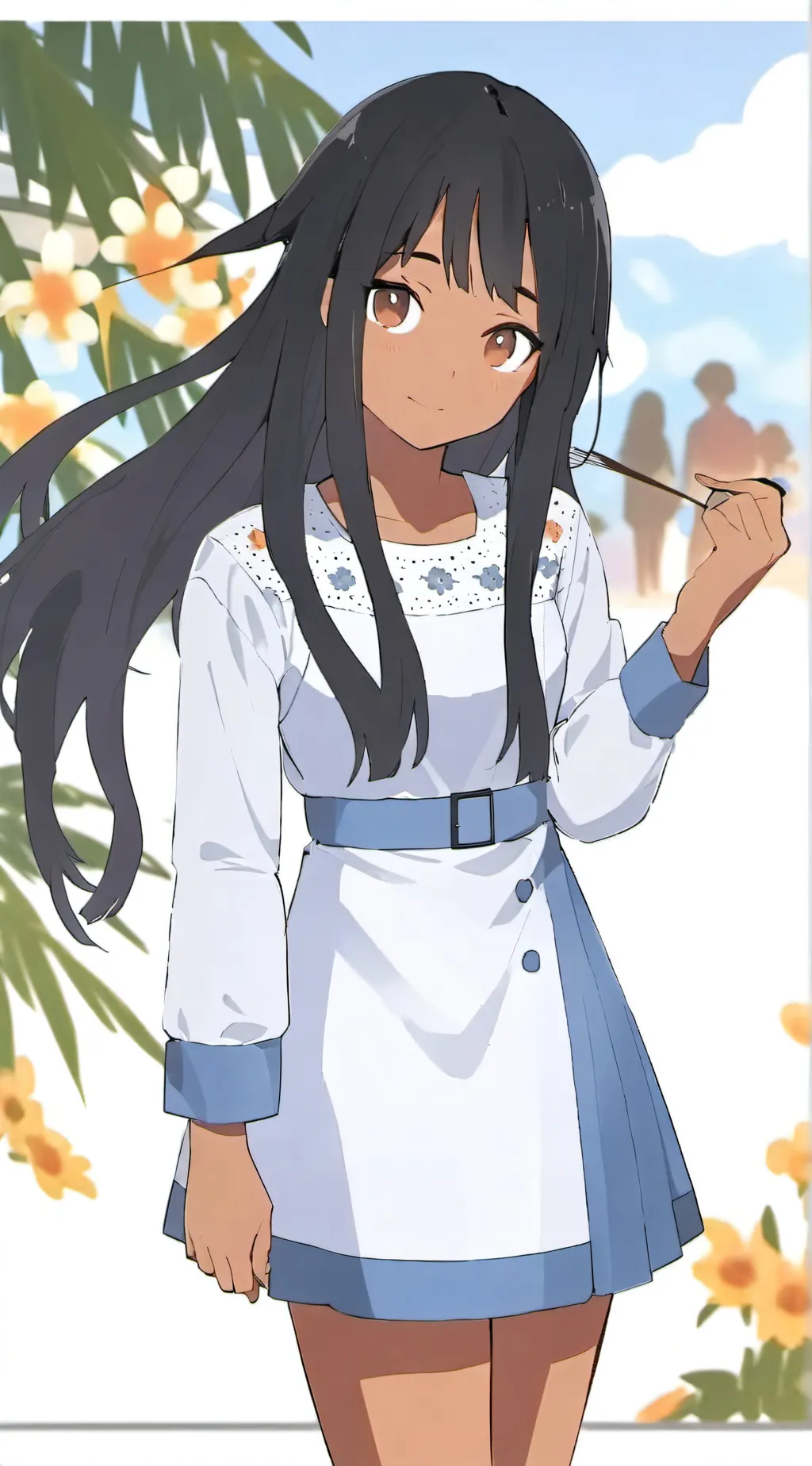 ai character: Luna 🌙 background