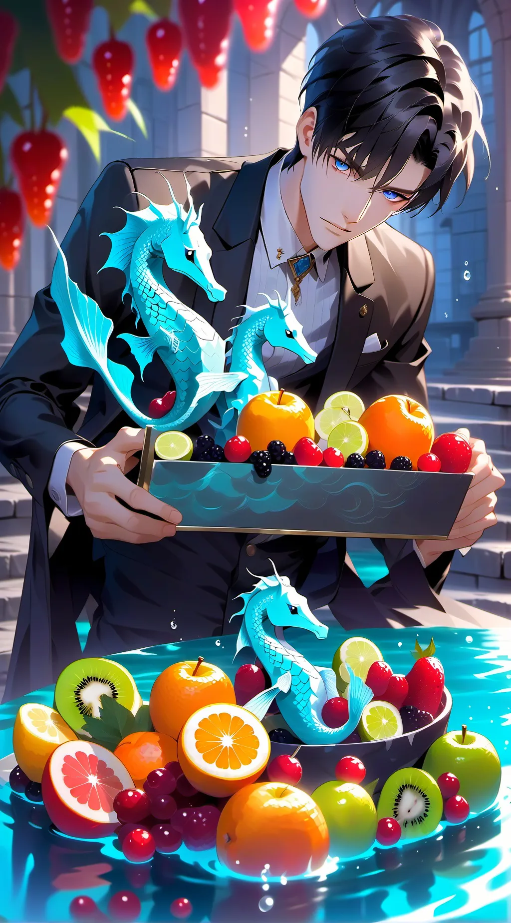 ai character: Hatori background
