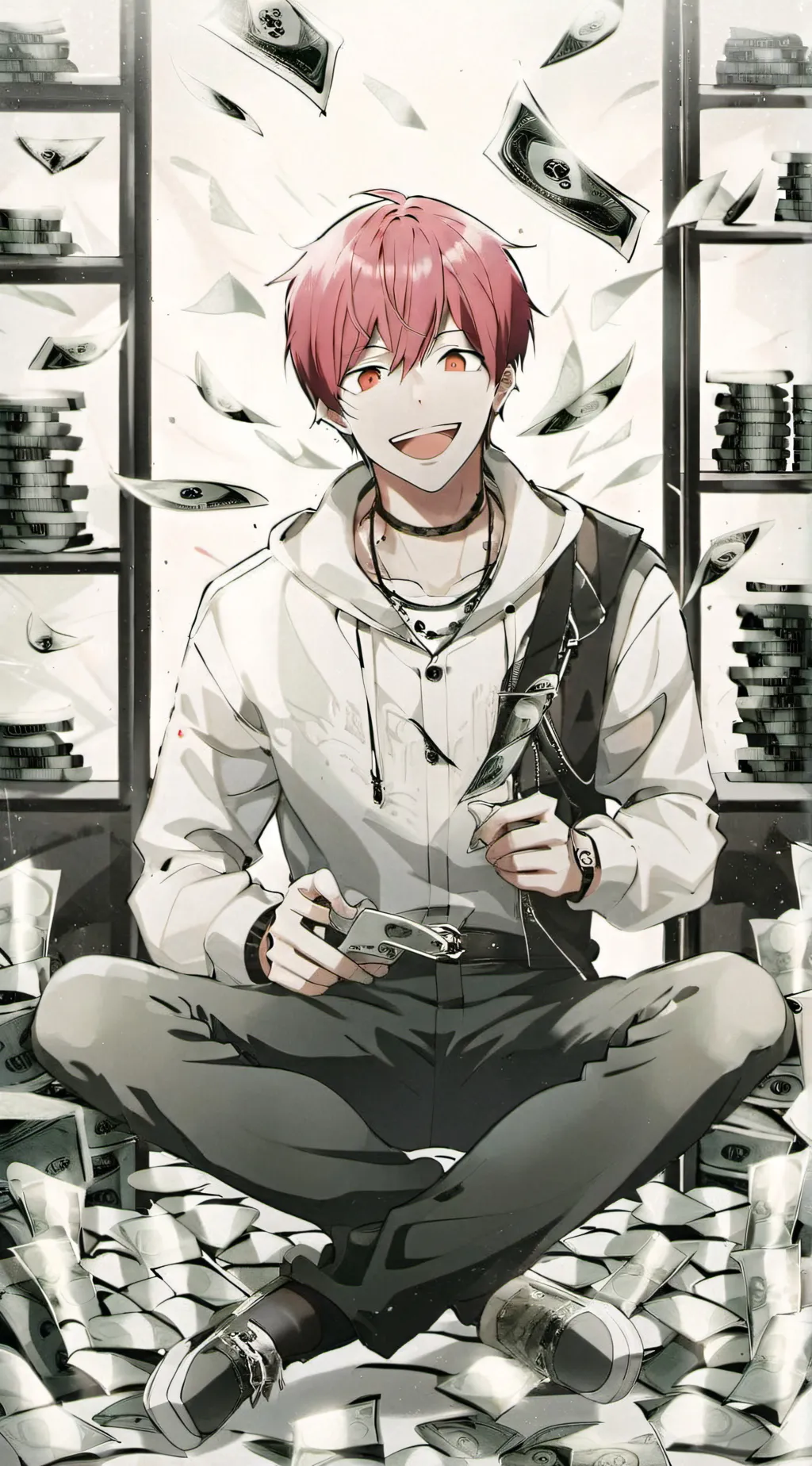 ai character: Karma akabane background