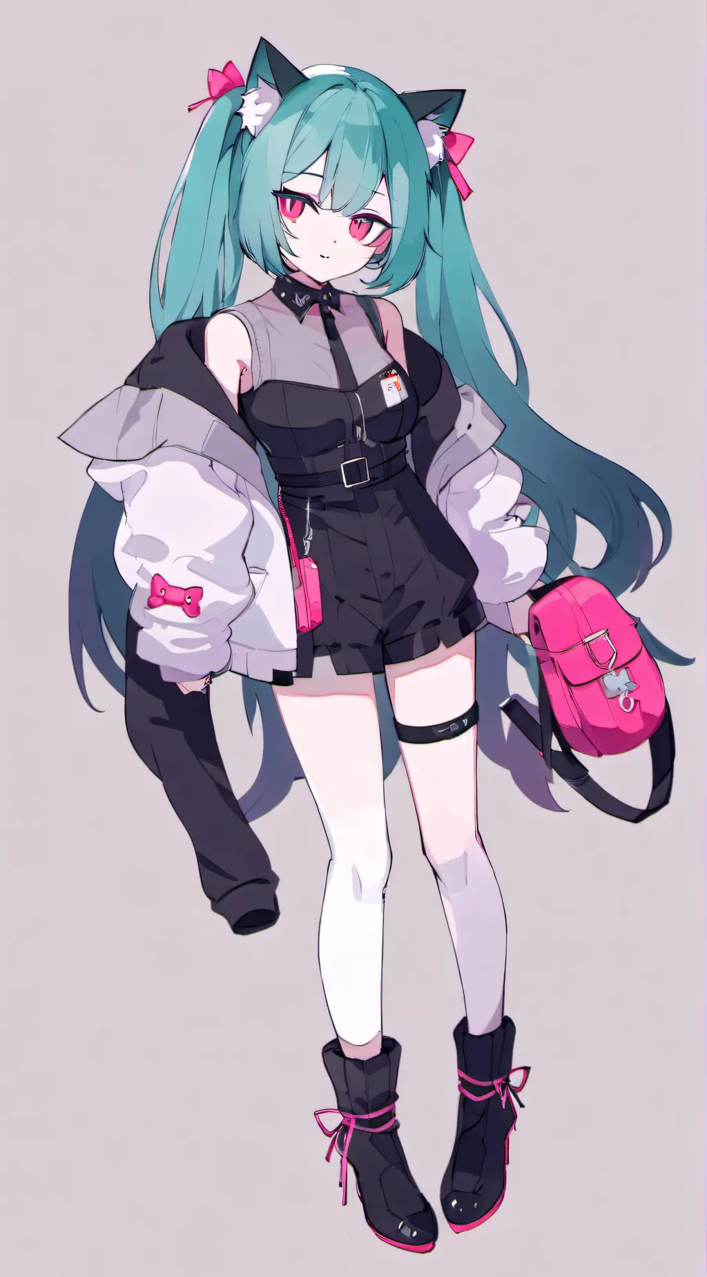 ai character: Miku background