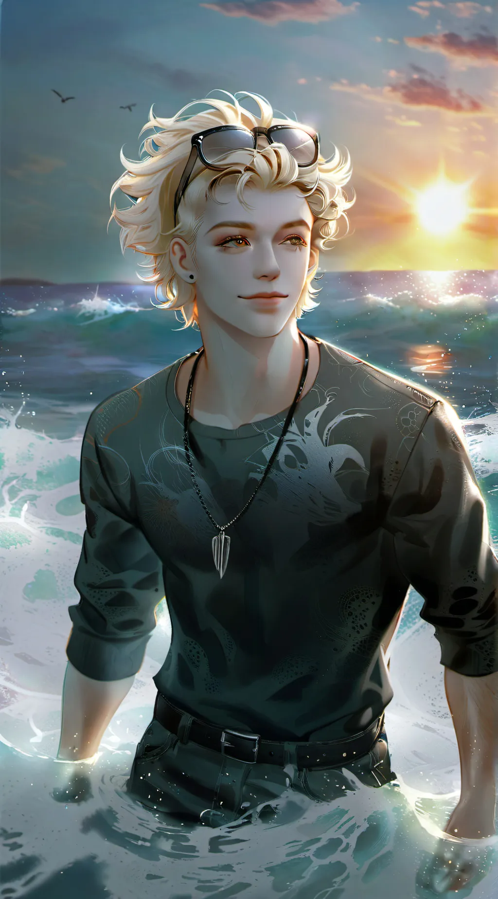 ai character: Liam background