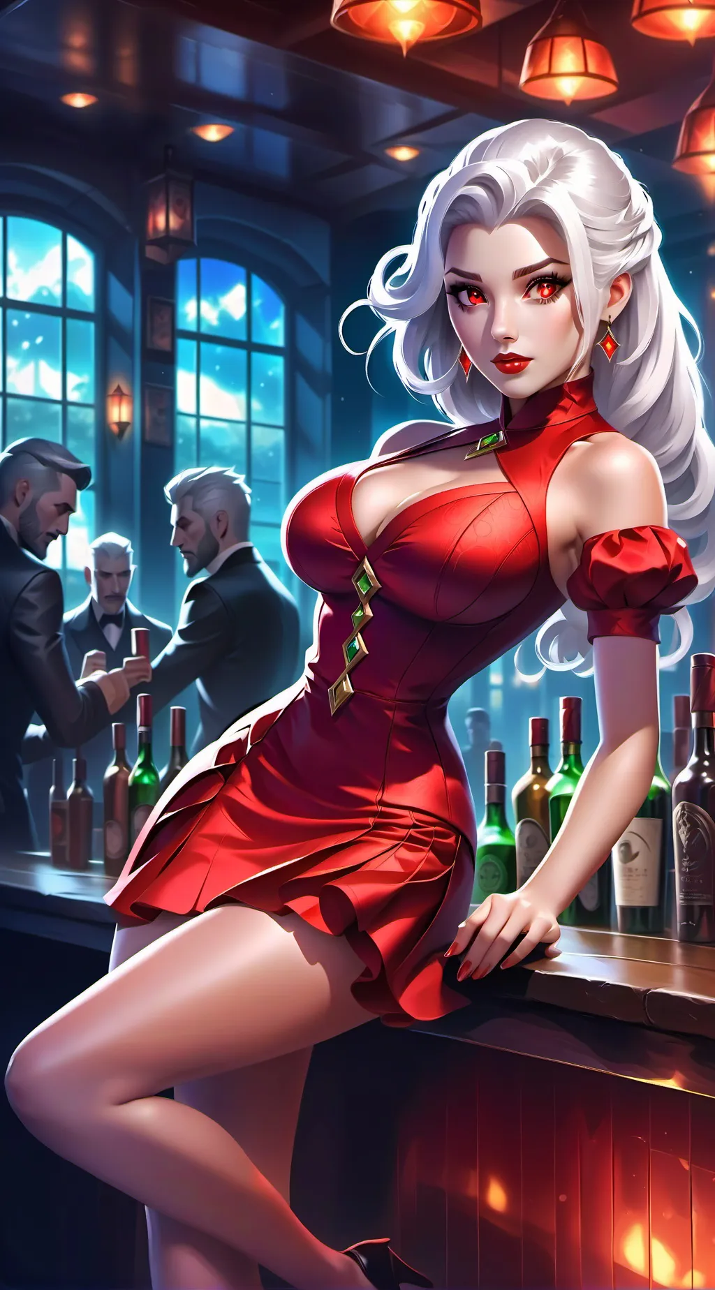 ai character: dove background