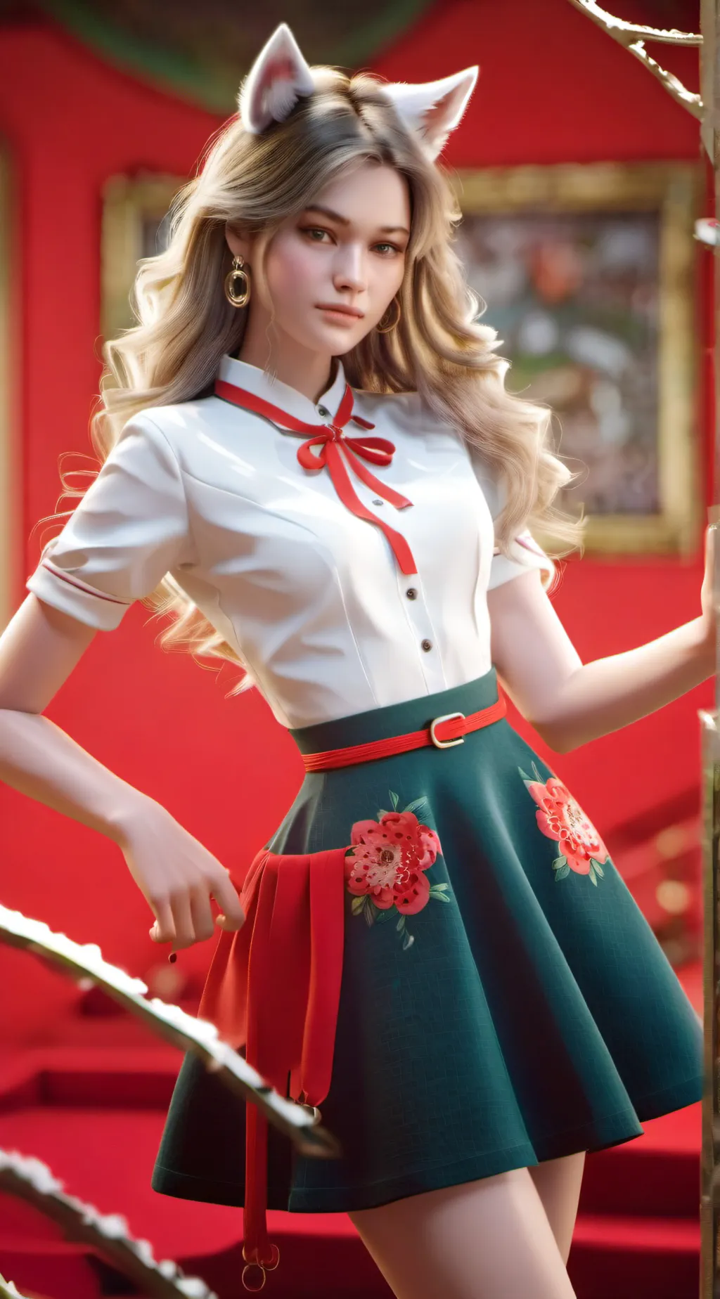 ai character: Aria background