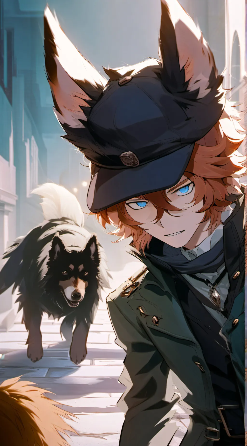 ai character: Chuuya Nakahara background