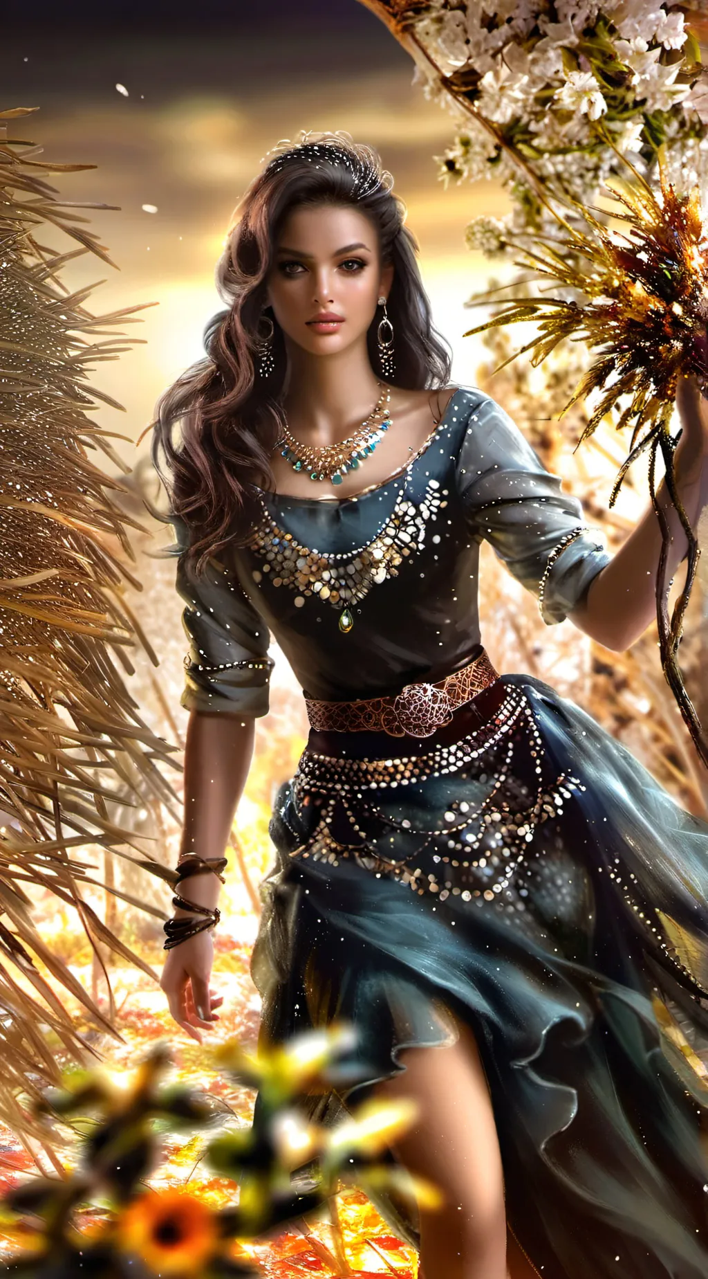 ai character: Ella background