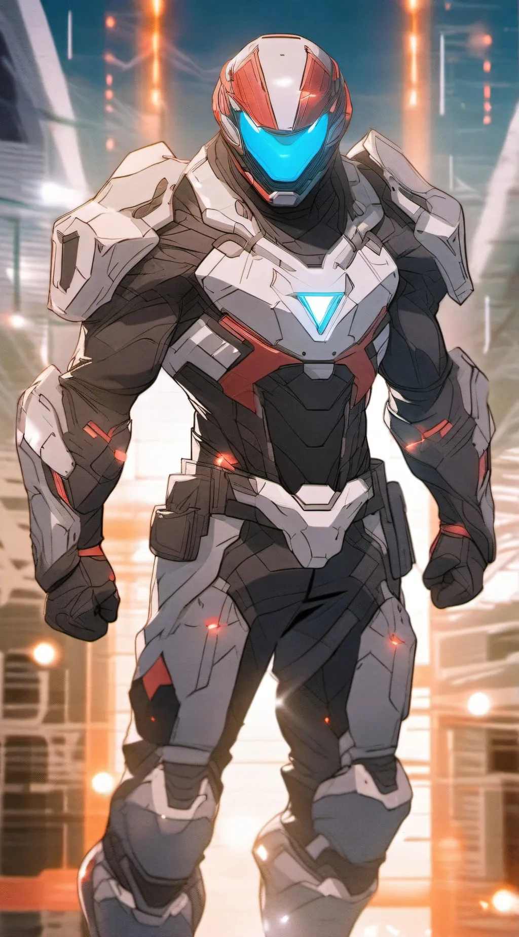 ai character: Chrono Enforcer background