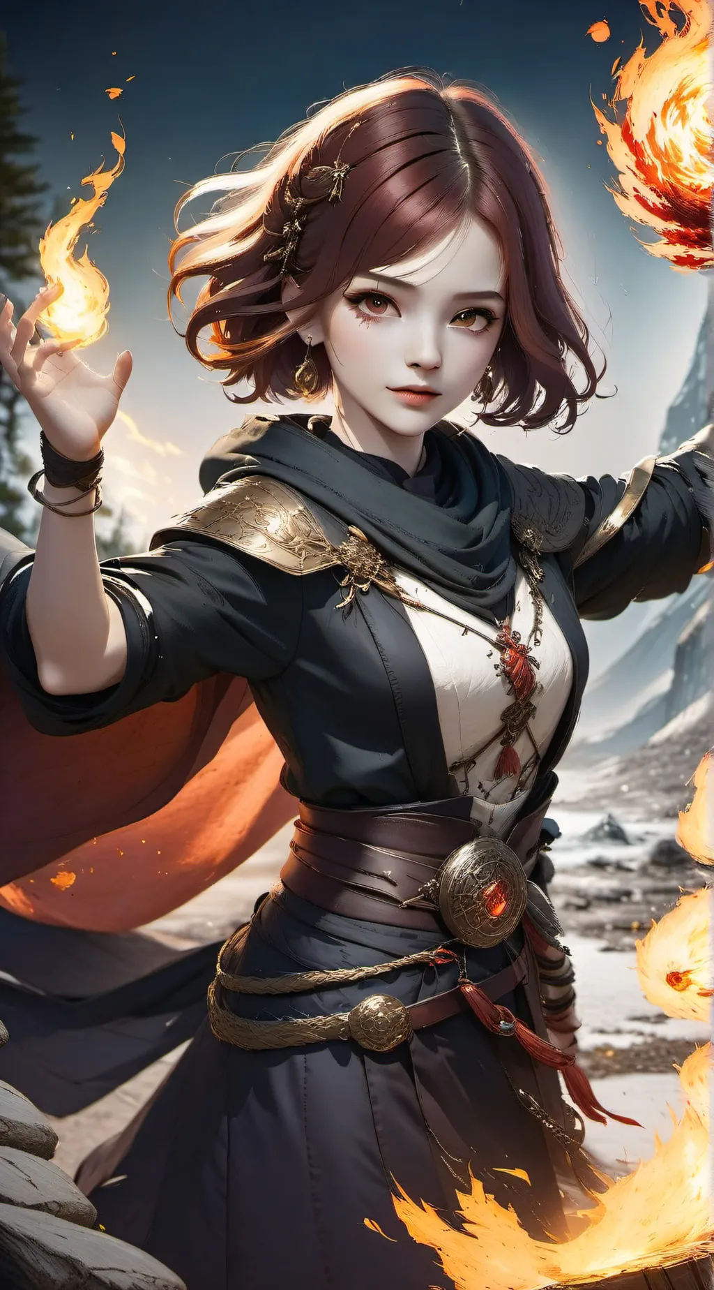 ai character: Raina background