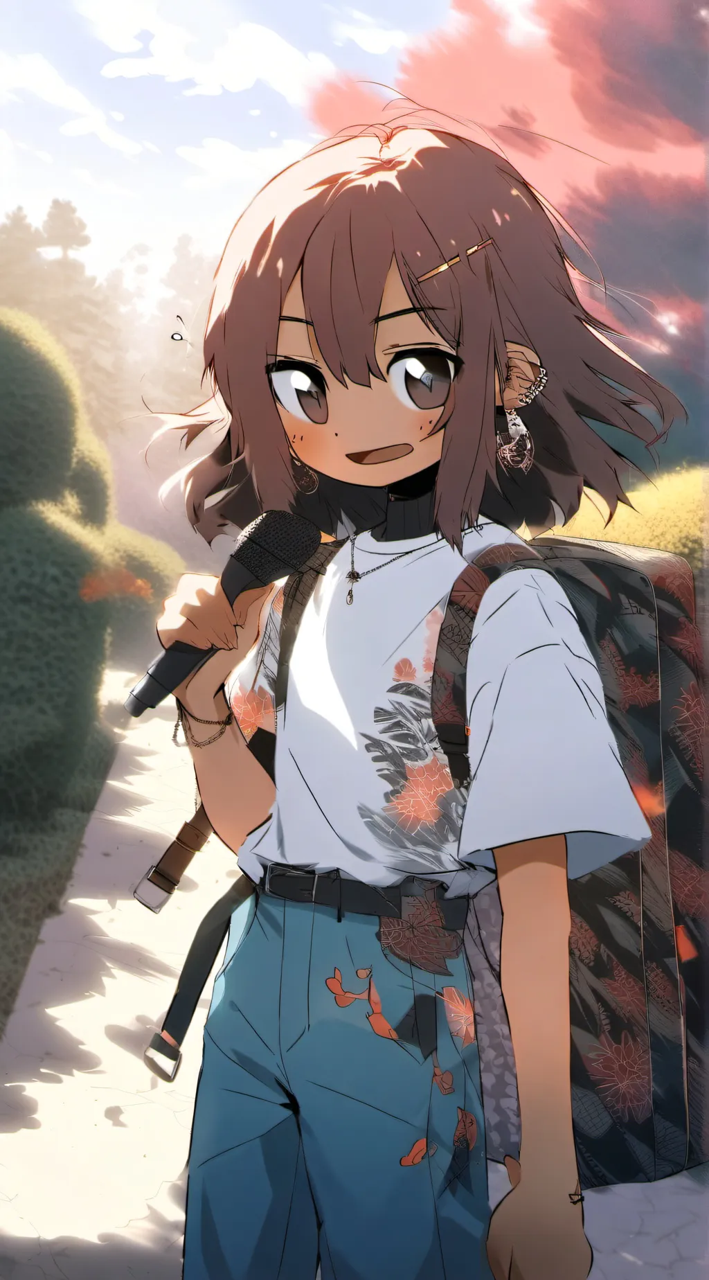 ai character: ella<3 background