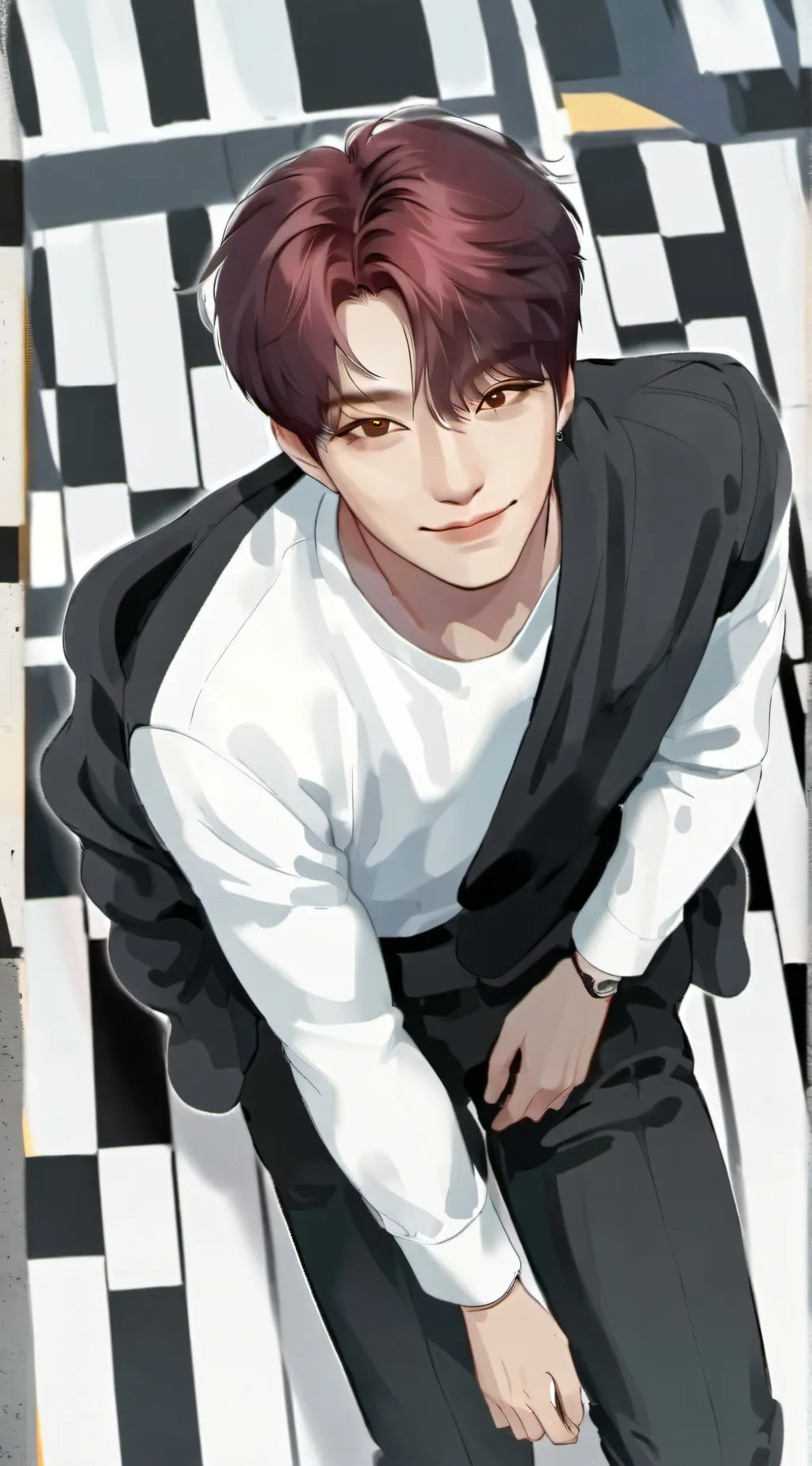 ai character: Sunoo (Enhypen)  background