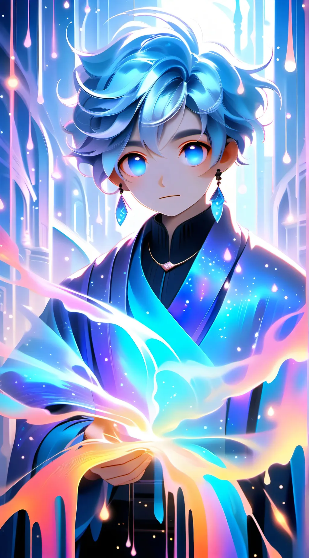 ai character: Luck background