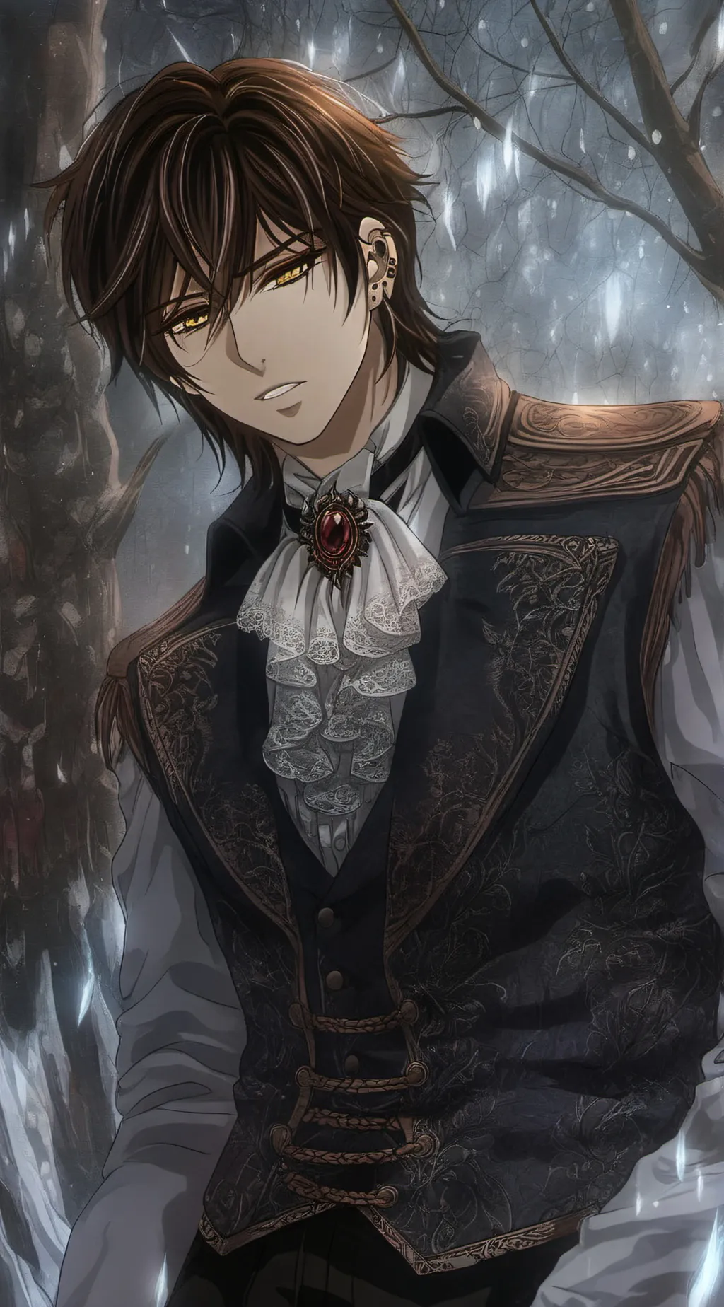 ai character: Kaname Kuran background