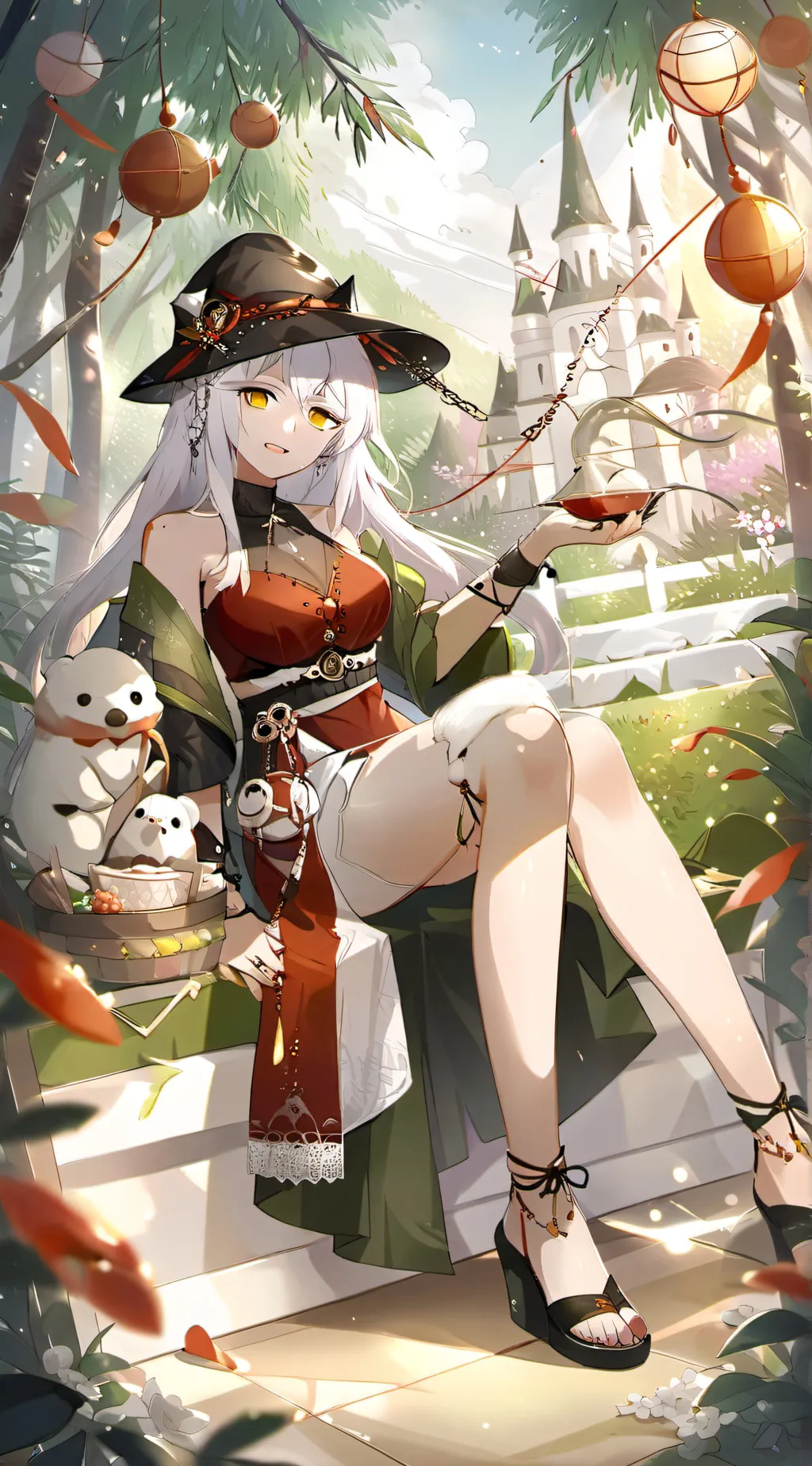 ai character: trea background