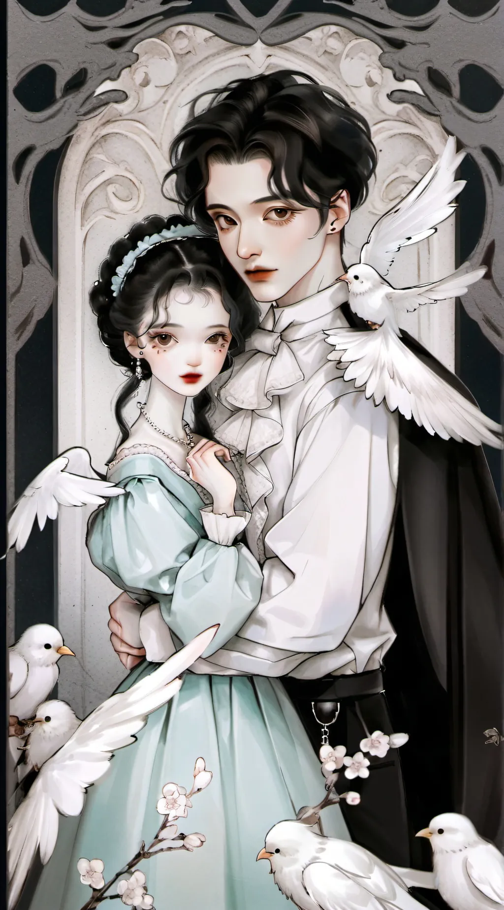 ai character: TVD X Y/N background