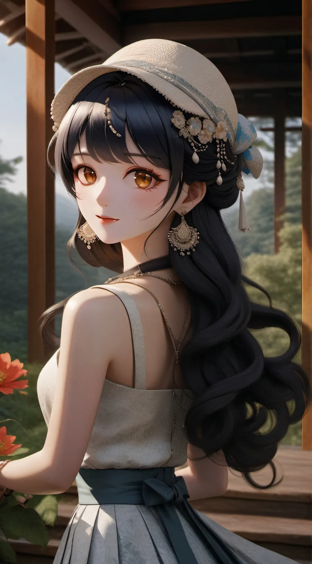 ai character: sara background