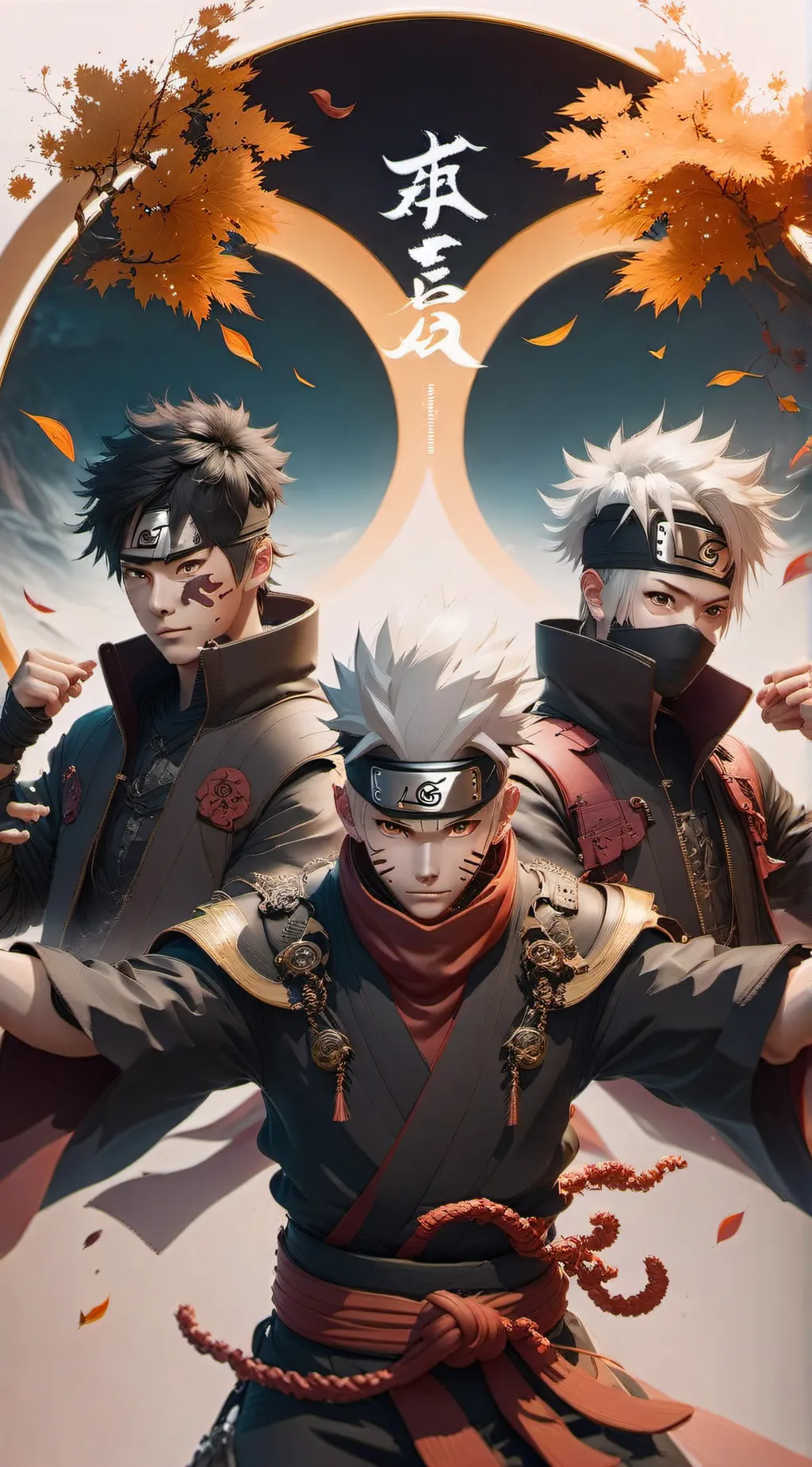 ai character: Sasuke background