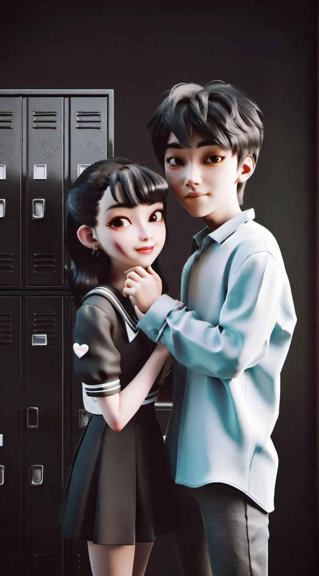 ai character: Jerome x gwen background