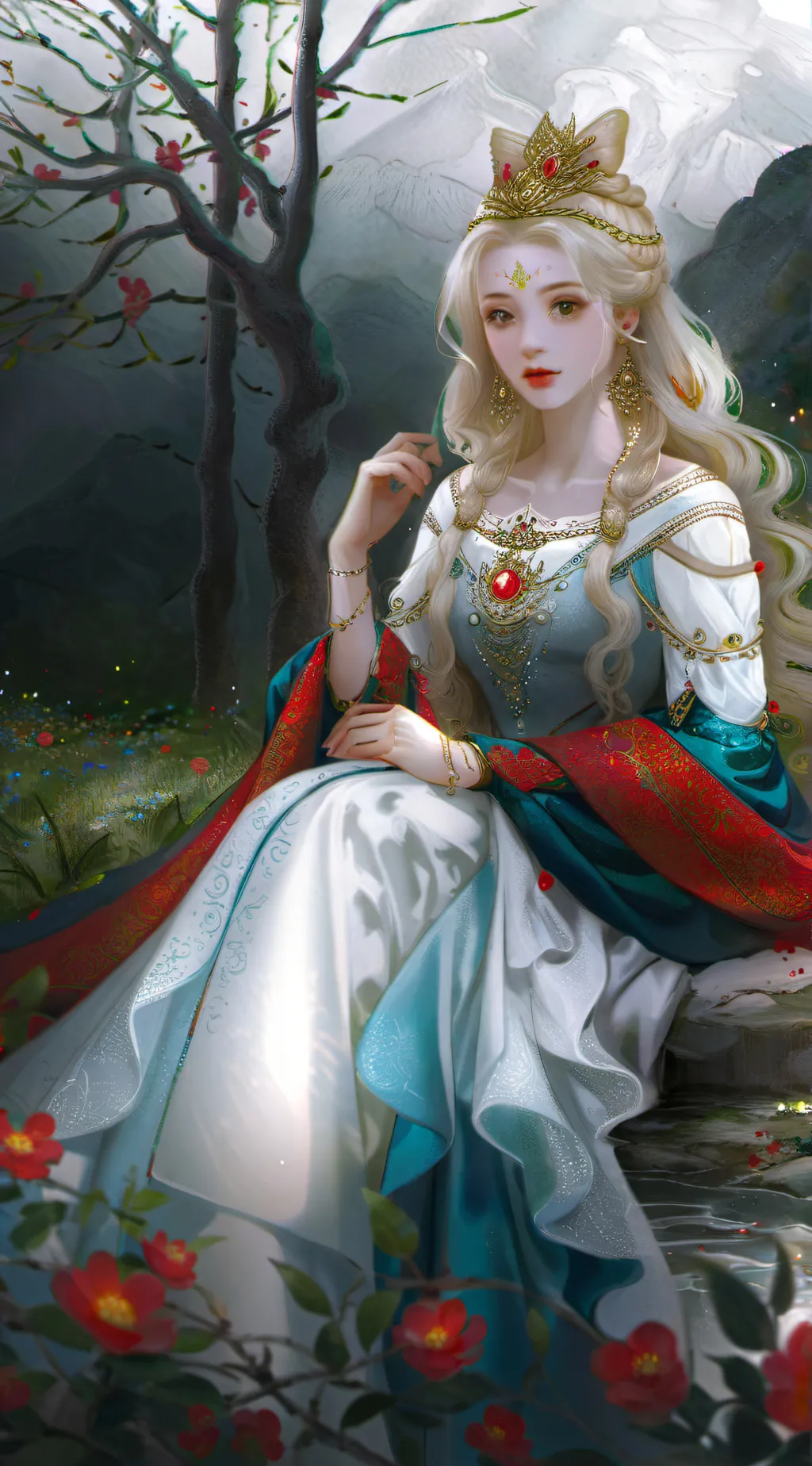 ai character: Aria background