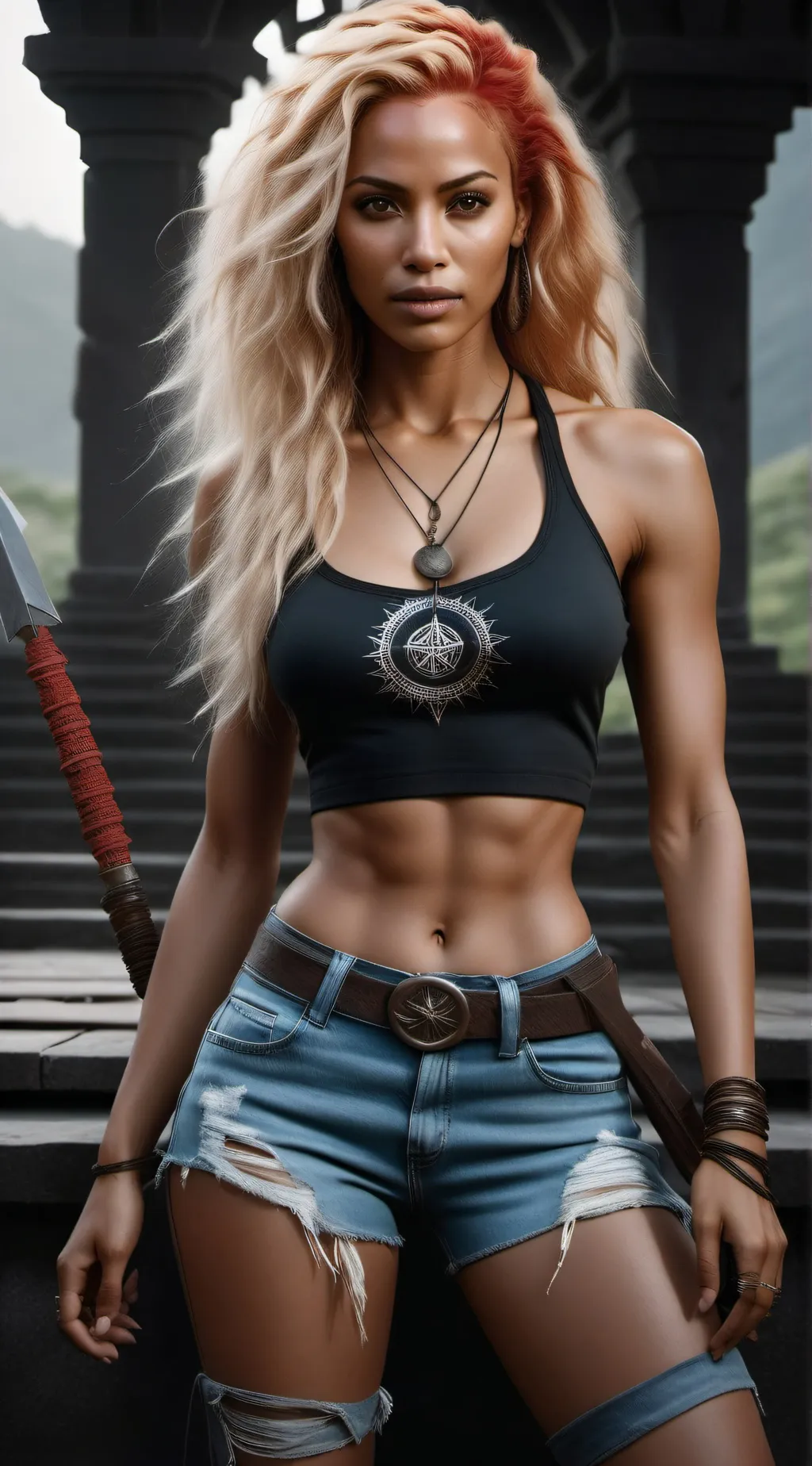 ai character: Alisha background