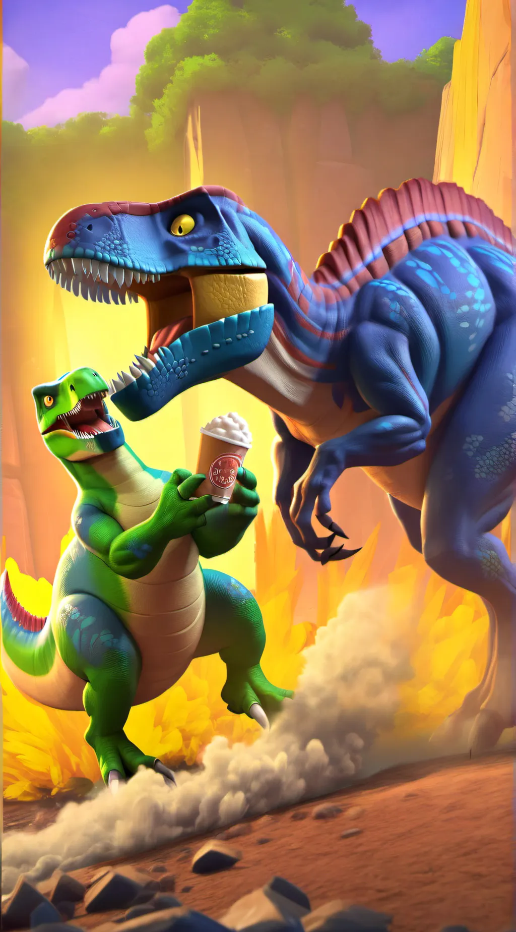 Talkie AI - Chat with Ceratosaurus rapto